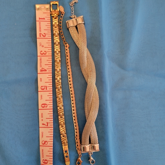 Trio of Bracelets ~ Mesh & Metal ~ Y2K ~ Crafts ~ Re-purpose ~ Jewelry Making - Picture 11 of 12